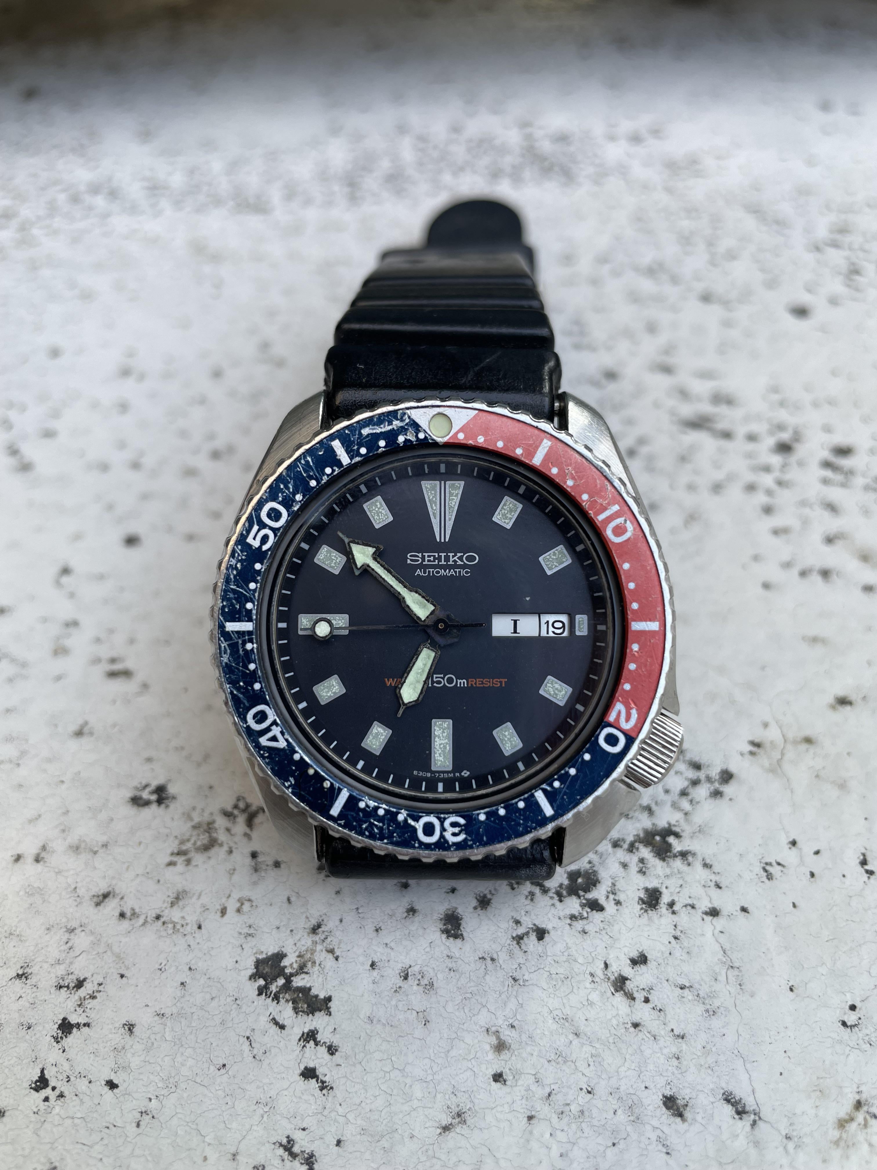 WTS] Seiko 1987 6309-729a Pepsi bezel. | WatchCharts