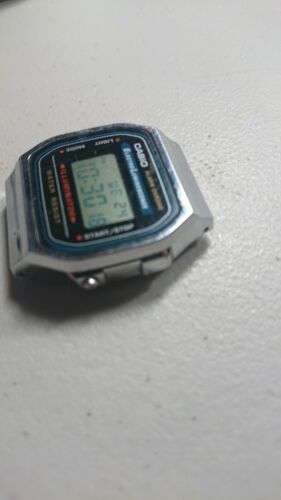 Casio A168W1 Wrist Watch working battery see pics watch band