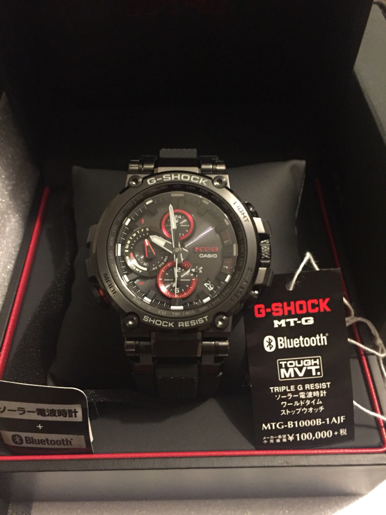 FS: Casio G-Shock MTG-B1000B-1AJF | WatchCharts Marketplace