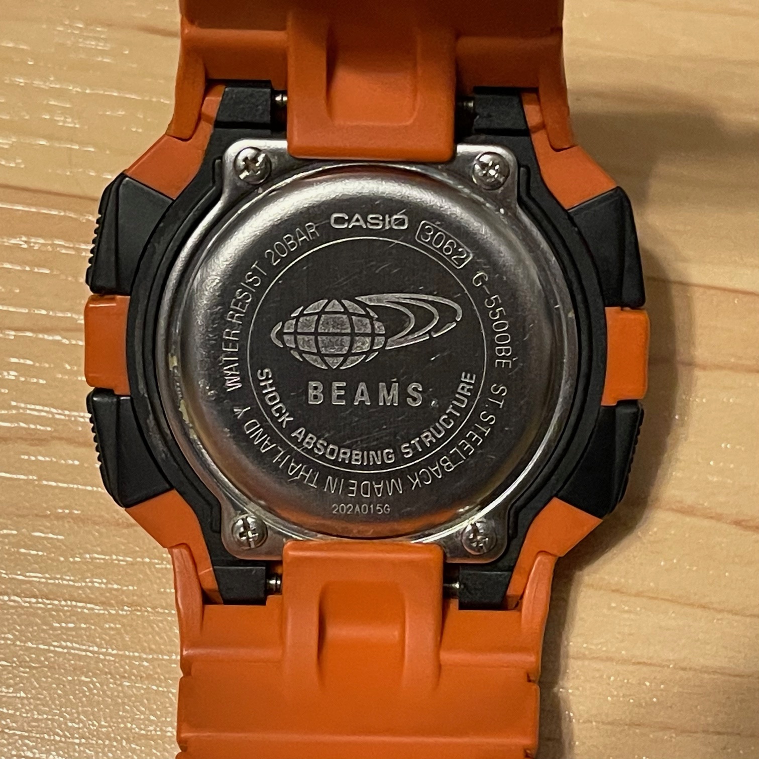 WTS] Casio G-Shock G-5500BE-4 Beams Collaboration Orange Tough