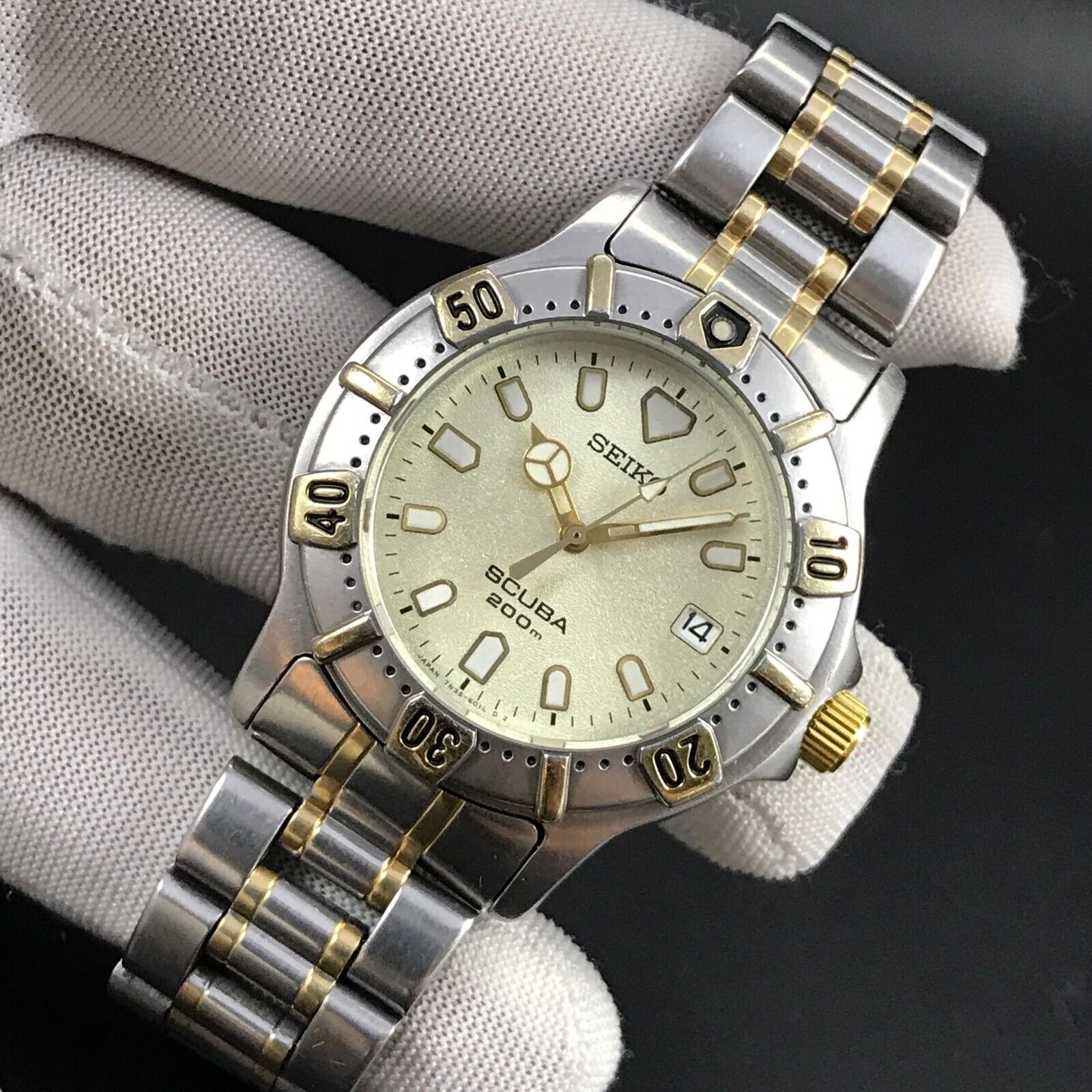 Vintage Seiko Scuba Air Diver 200 M 