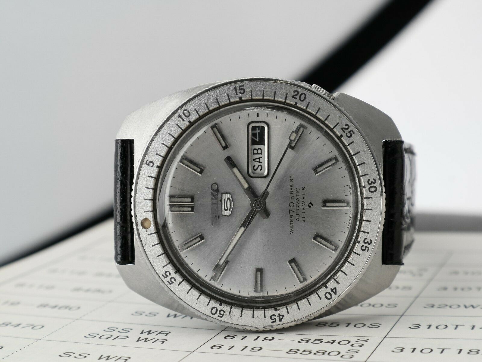 Vintage Seiko Diver Apollo 13 - Gene Kranz Ref. 6119 8460