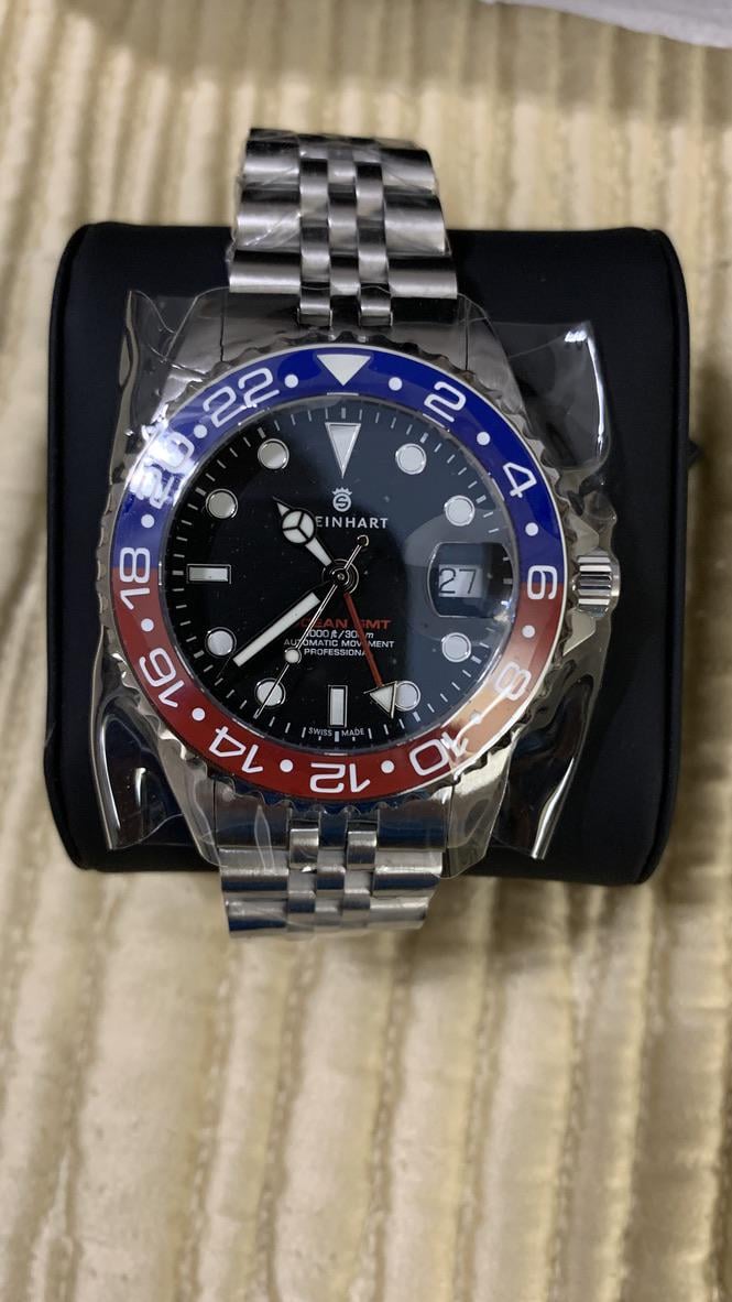 WTS Steinhart Ocean 39 GMT.2 Red Blue Pepsi Ceramic Jubilee