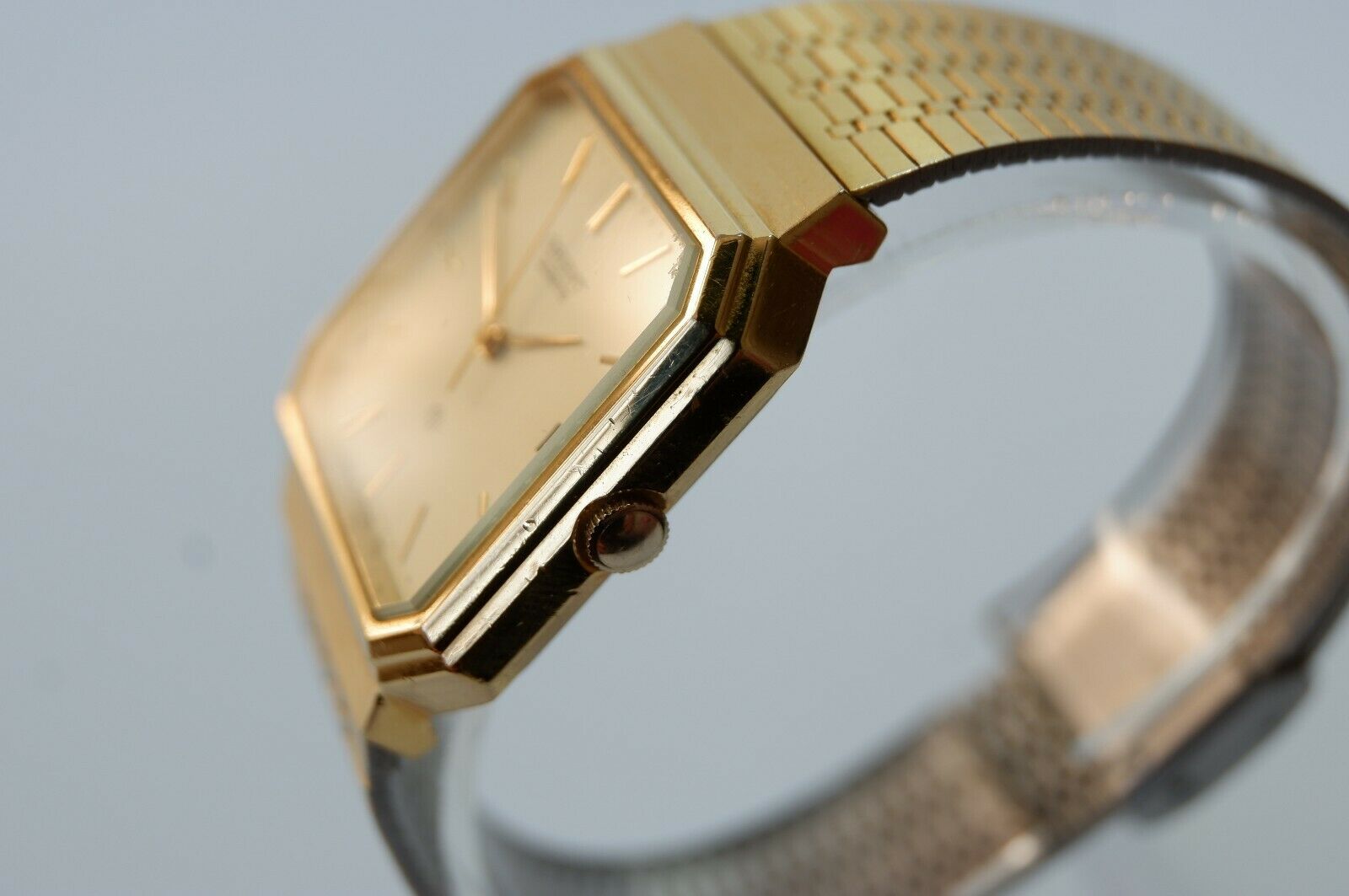 Vintage Retro Mens Orient Quartz KW D37934-40 CS Spares or repairs 