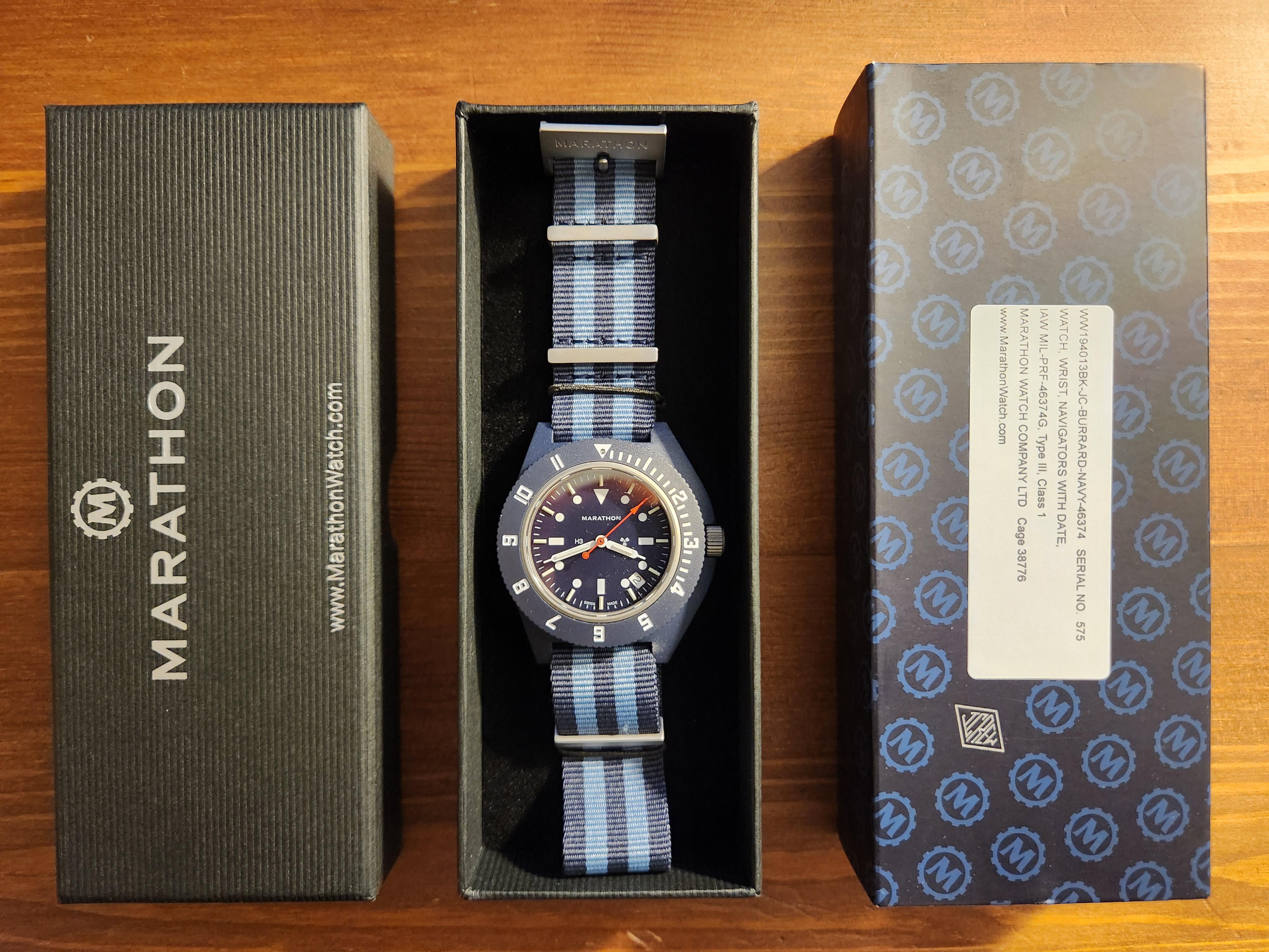 WTS] Marathon Watch Company™ X J.Crew Pilot's Navigator with Date