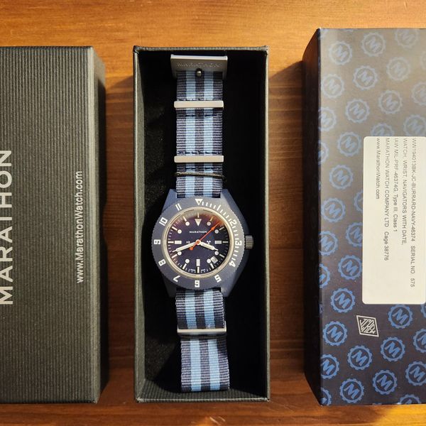WTS] Marathon Watch Company™ X J.Crew Pilot's Navigator with Date