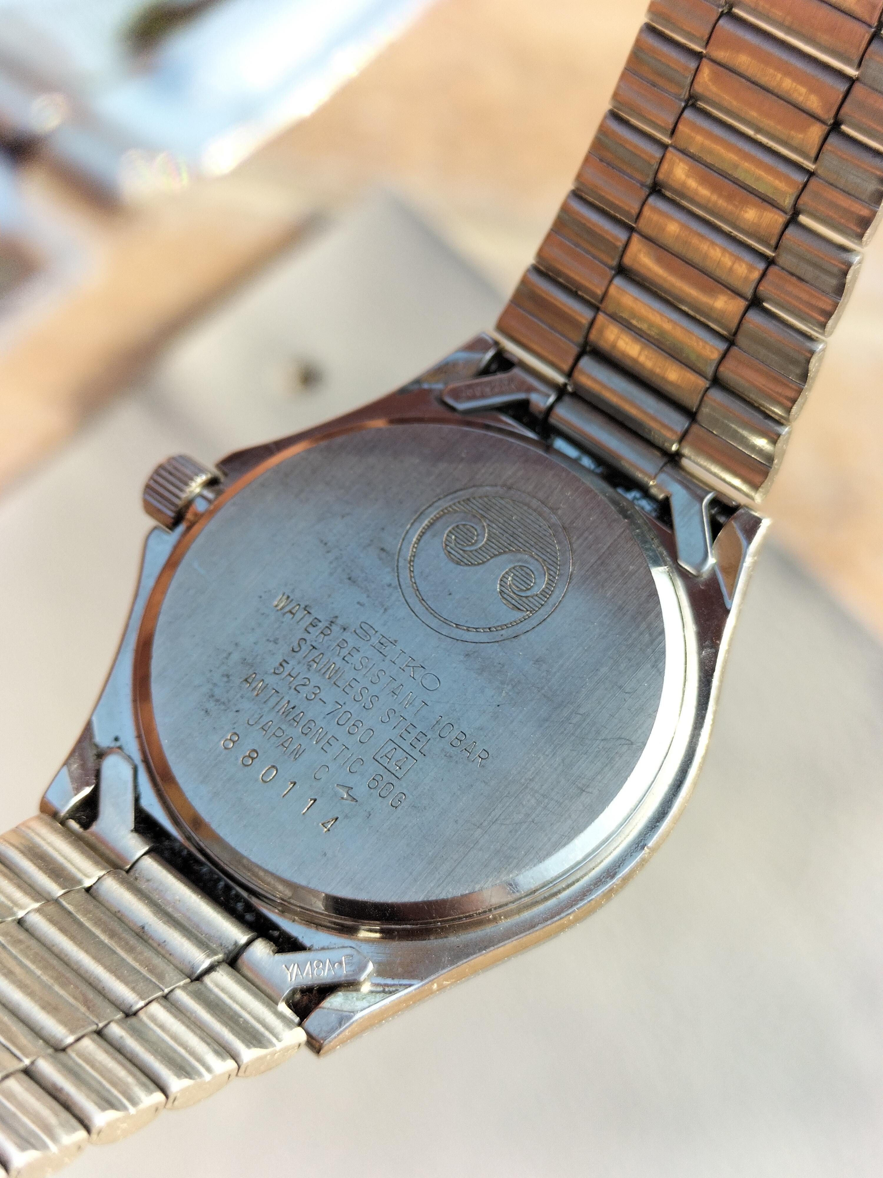 WTS] RARE SEIKO CHRONOS 5H23-7080 SNOWFLAKE ❄️ DIAL Day/Date 