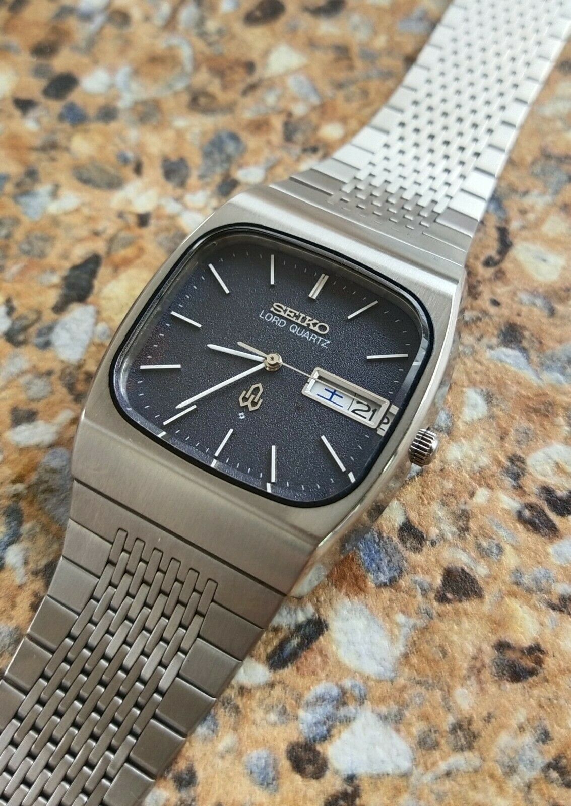 Vintage Seiko Lord Quartz JDM 7853 5000 October 1978 Kanji