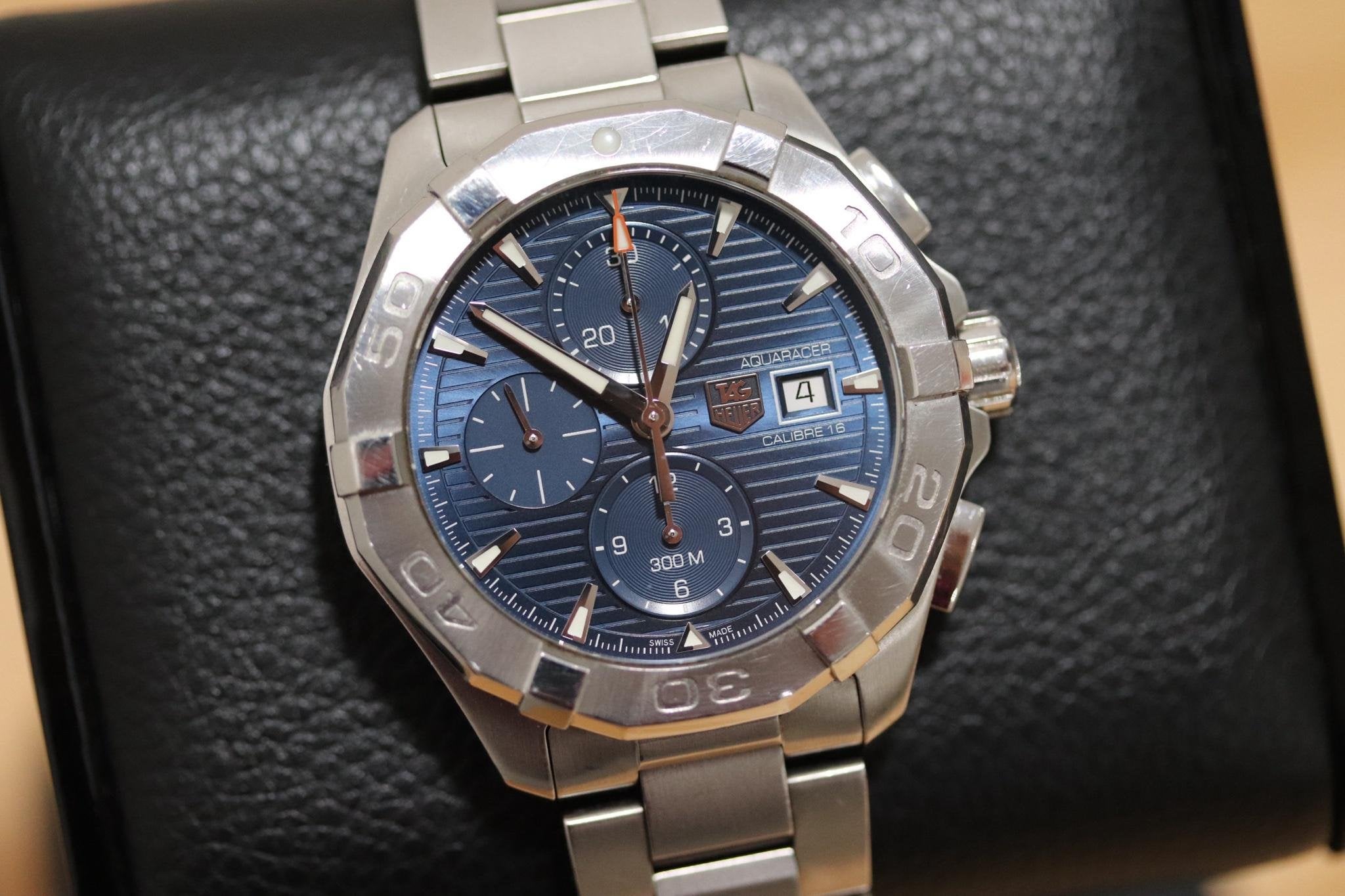 Tag aquaracer chronograph on sale automatic