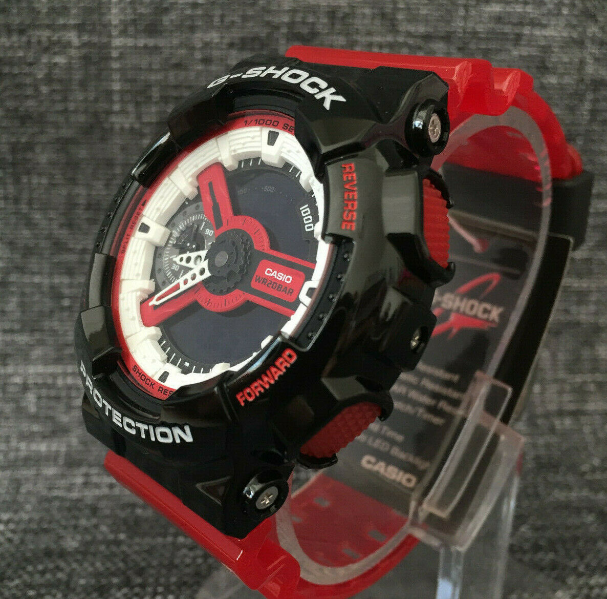 CASIO G SHOCK GA-110RB-1A LIMITED EDITION RED&BLACK