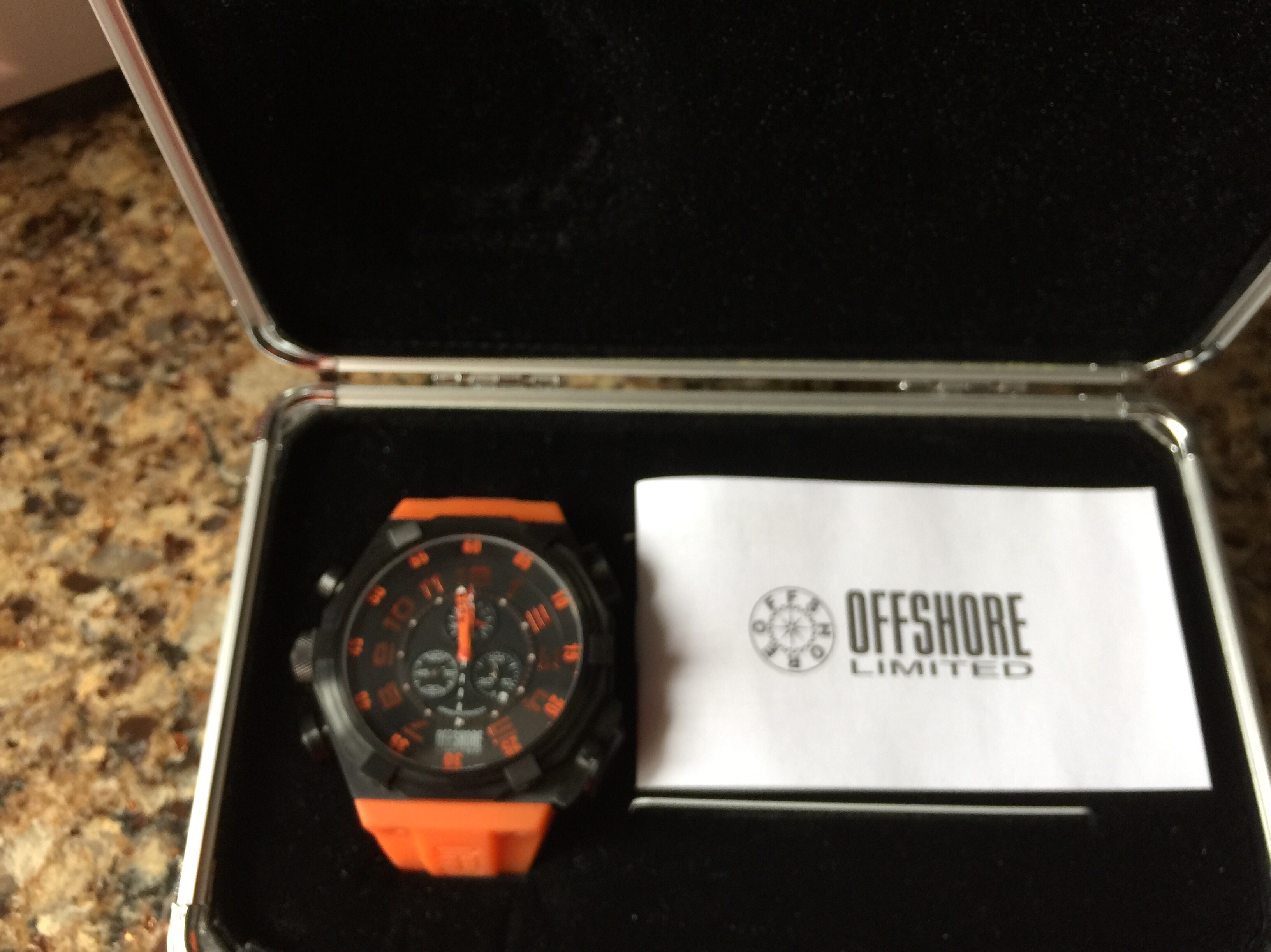 FOR SALE Offshore Limited Men s OFF001D Force 4 Black PVD Dual