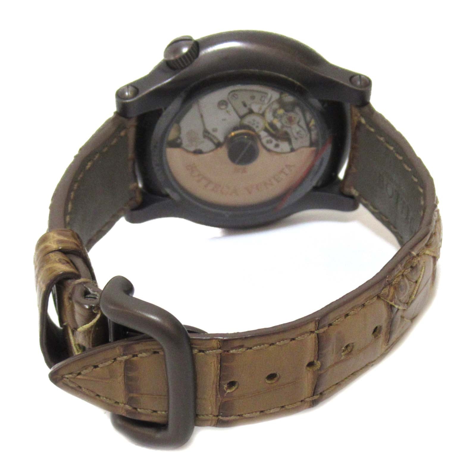 Bottega Veneta Girard Perregaux Bvx Self Winding Watch Brown Bottega Veneta BOTTEGA VENETA BVX Girard Perregaux Small  main image 2