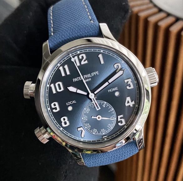 Patek Philippe Calatrava Pilot Travel Time Singapore Special