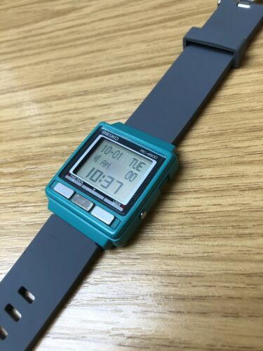 Seiko RC 4500 Data Bank Wrist Mac Watch WristMac Retro Vintage