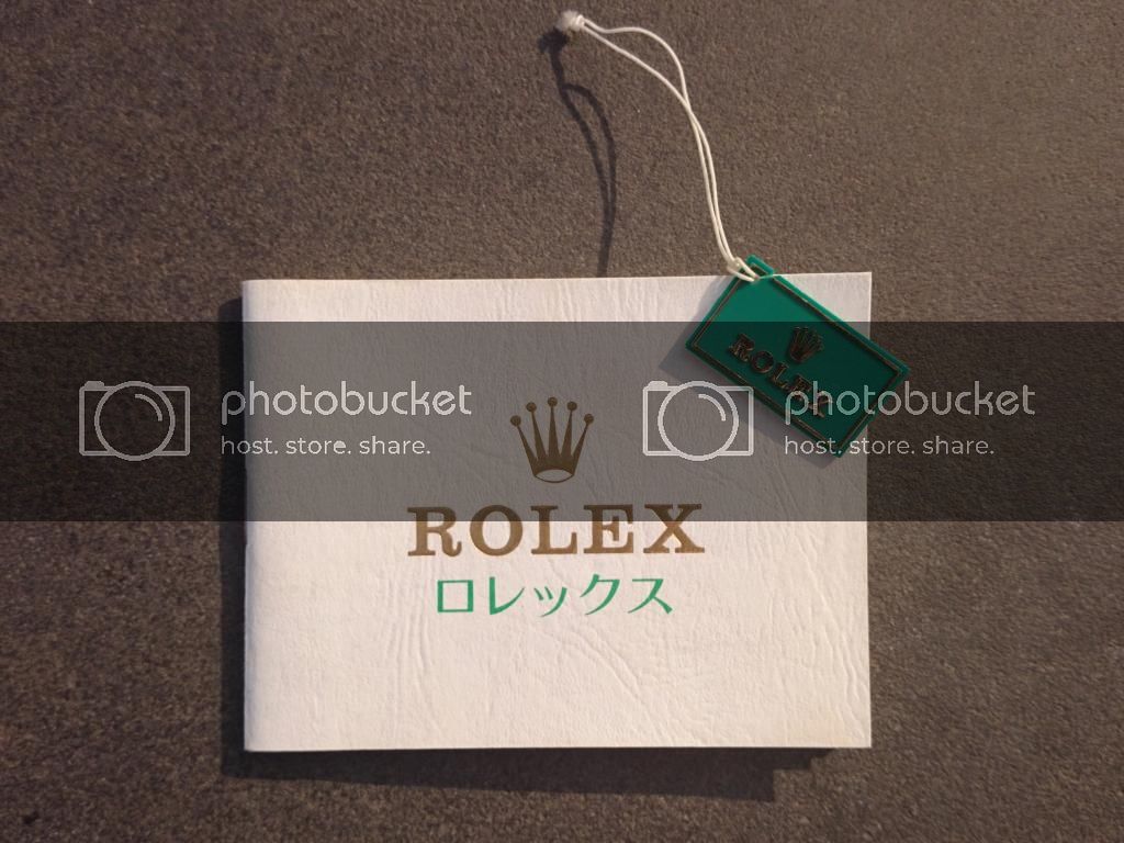 rolex price tag