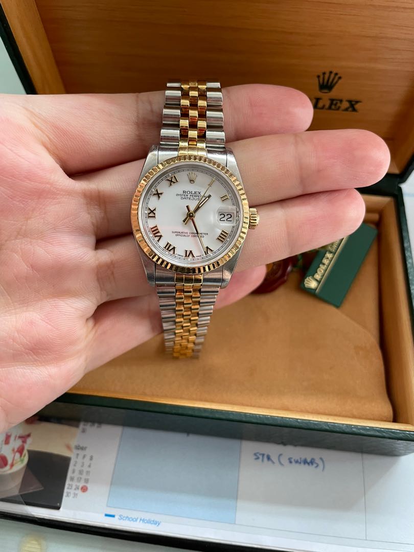 Rolex datejust clearance boy size