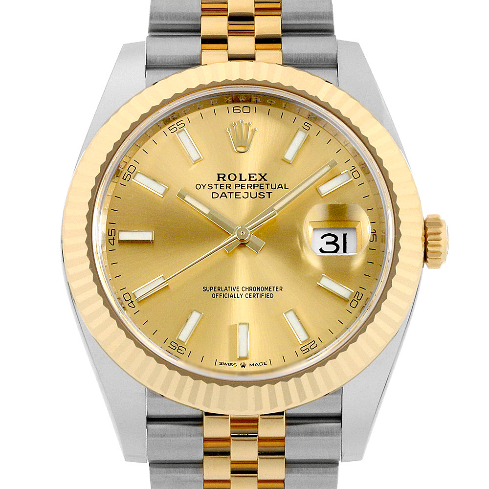 [No interest rate up to 60 payments] Rolex Datejust 126333 Champagne ...