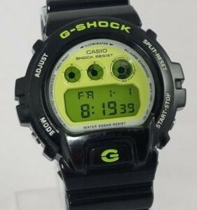 Casio G Shock 3230 DW 6900CS 1 Limited Edition Black Neon Green Watch WatchCharts Marketplace