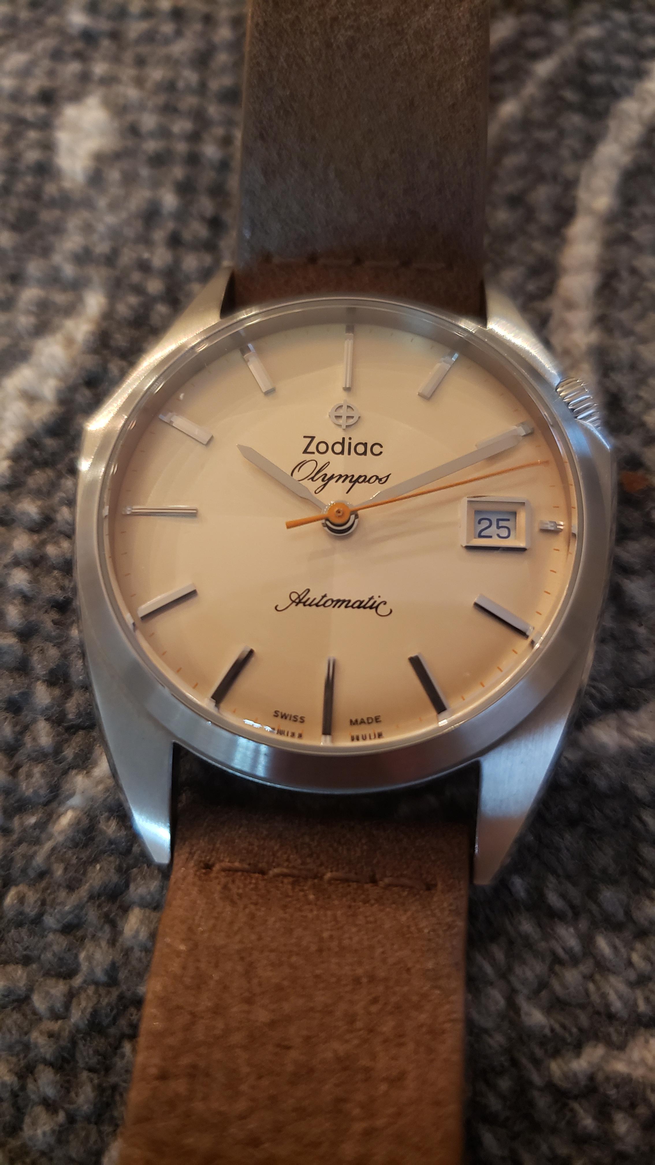 WTS] Zodiac Olympos Re-issue: Champagne Dial (ZO9702