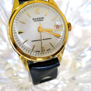 Manson swiss made on sale watch