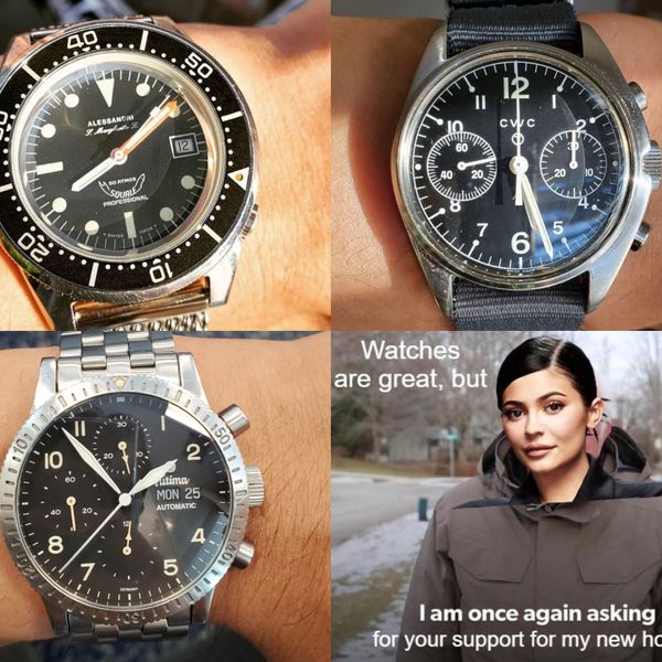 [WTS] Rare Tritium Dial Squale Alessandri, CWC RAF, Tutima FX ...