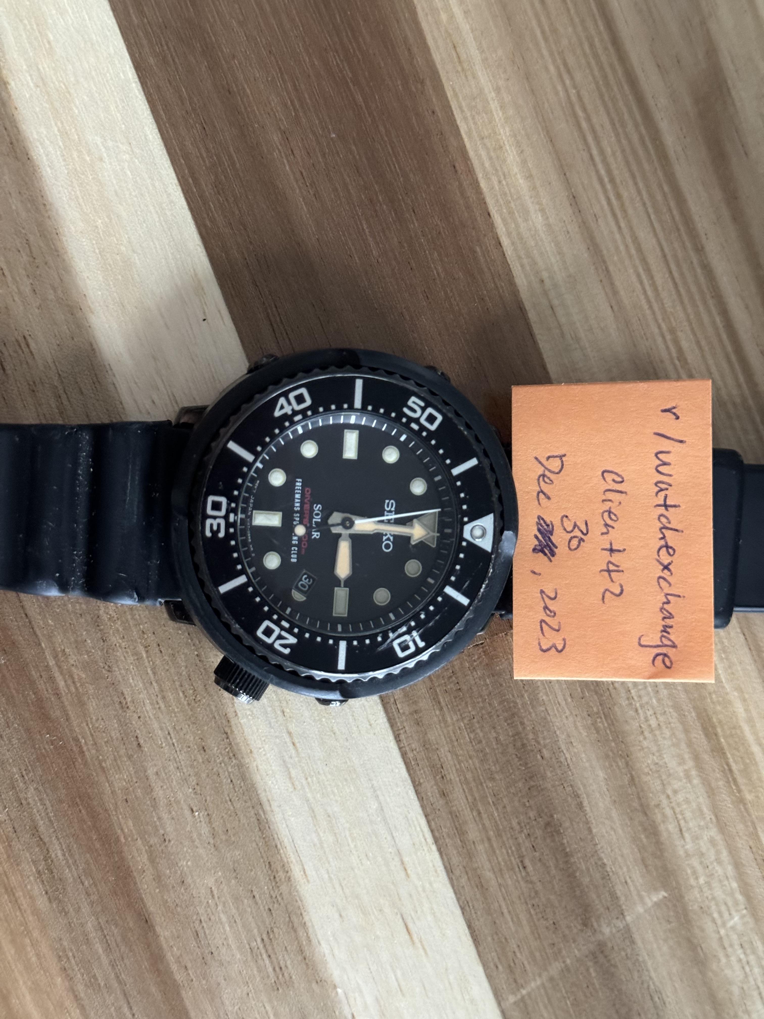 WTS] Seiko Prospex Freemans Sporting Club SBDN067 V147 Tuna Solar