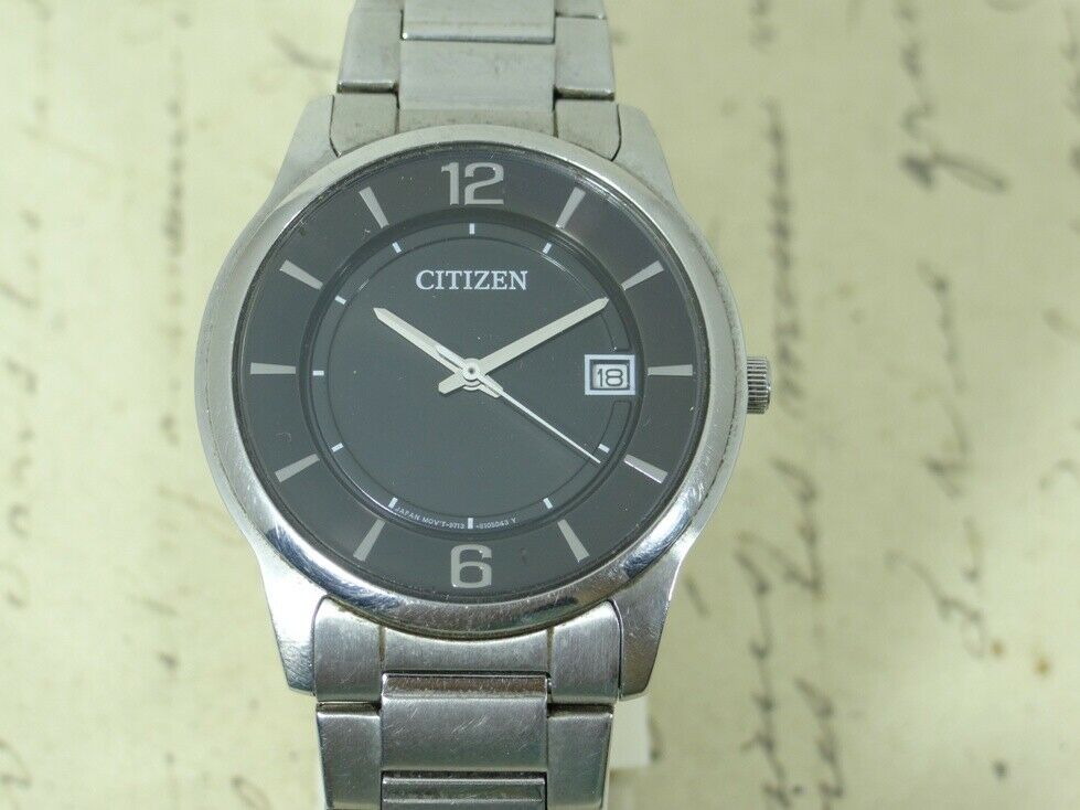 CITIZEN STILETTO 9713-S070554 GN-4-S-9 QUARTZ DATE MEN'S WATCH JAPAN MADE |  WatchCharts