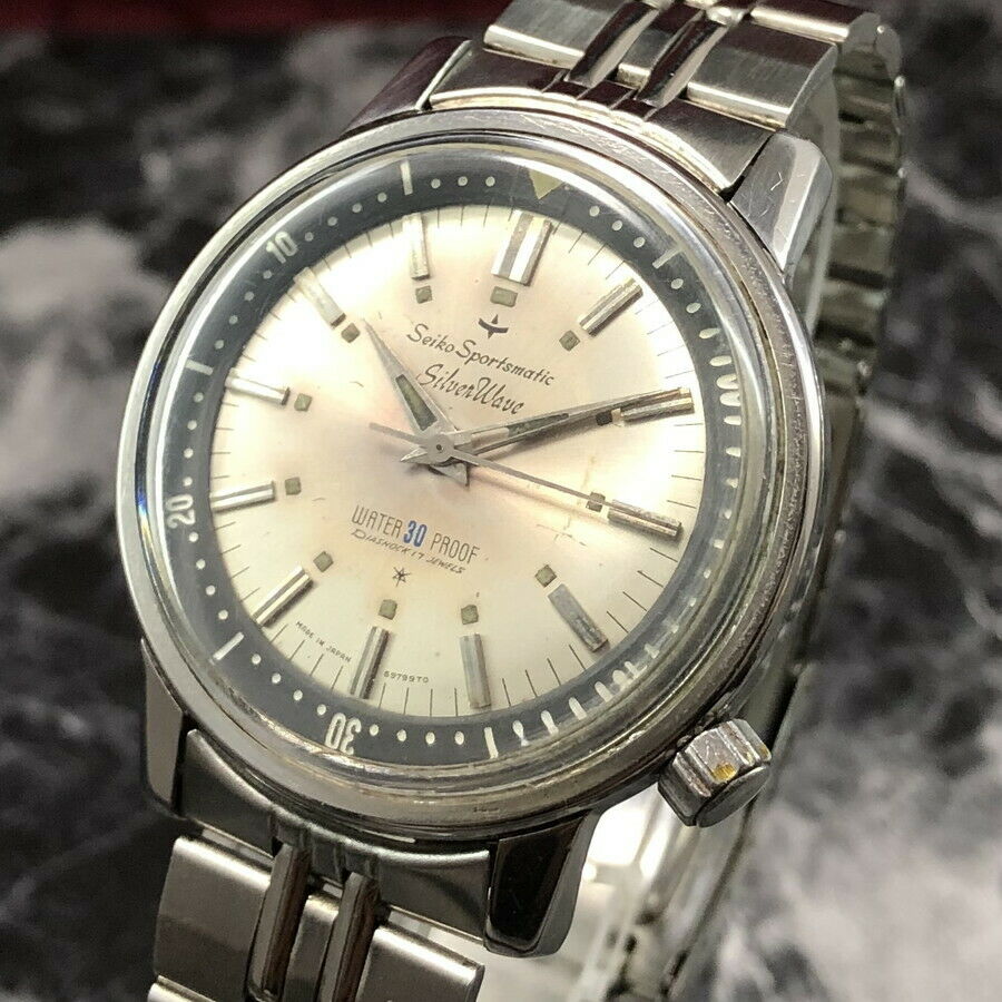 OH serviced Vintage 1964 Seiko Sportsmatic Silverwave 69799 Automatic Watch  #109 | WatchCharts