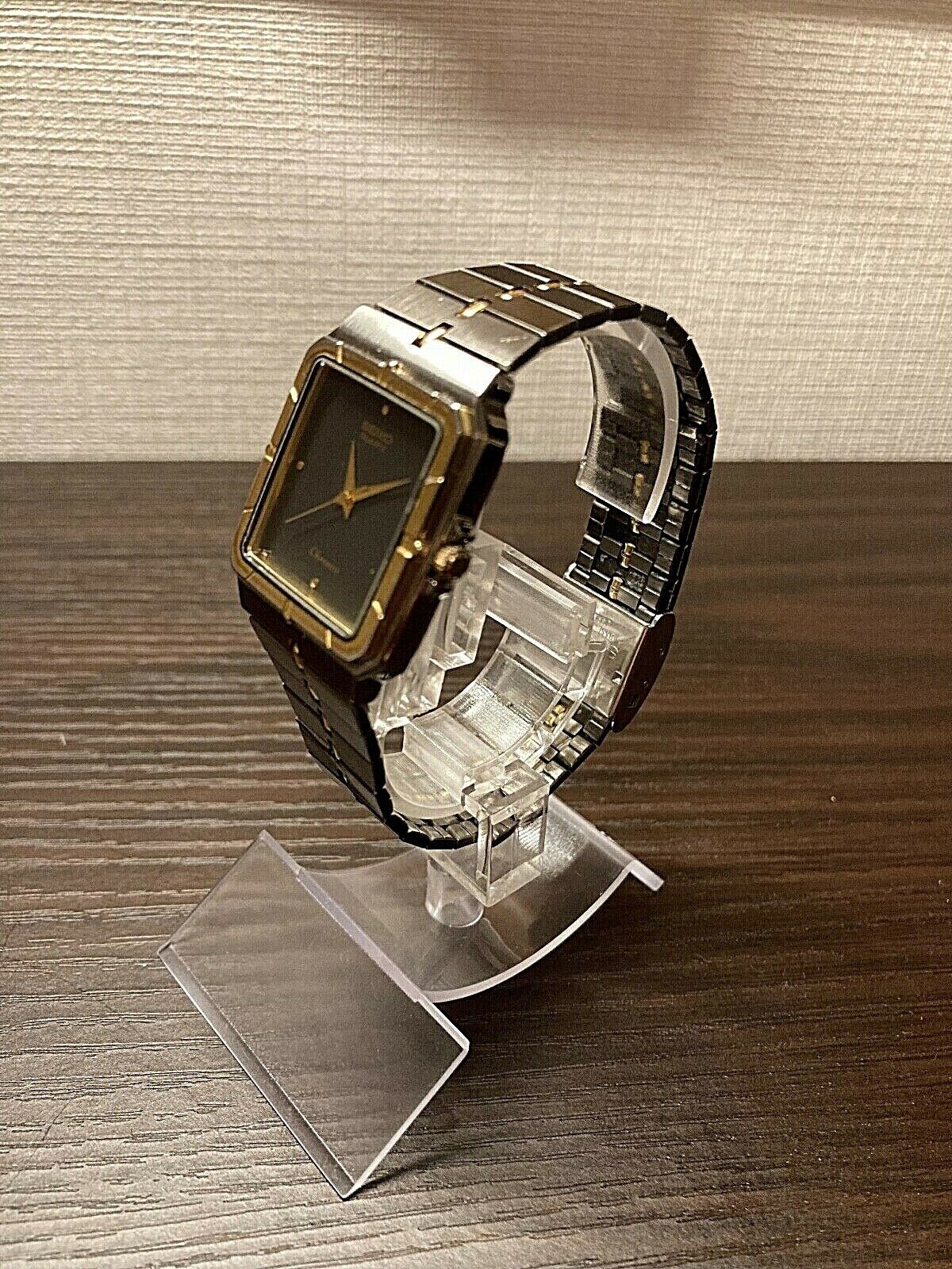 SEIKO Chronos Two-Tone Black Stainless Steel Ref.9531-5010