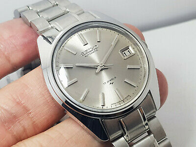 VINTAGE SEIKO 7005-8022 AUTOMATIC GENTS SILVER DIAL. | WatchCharts