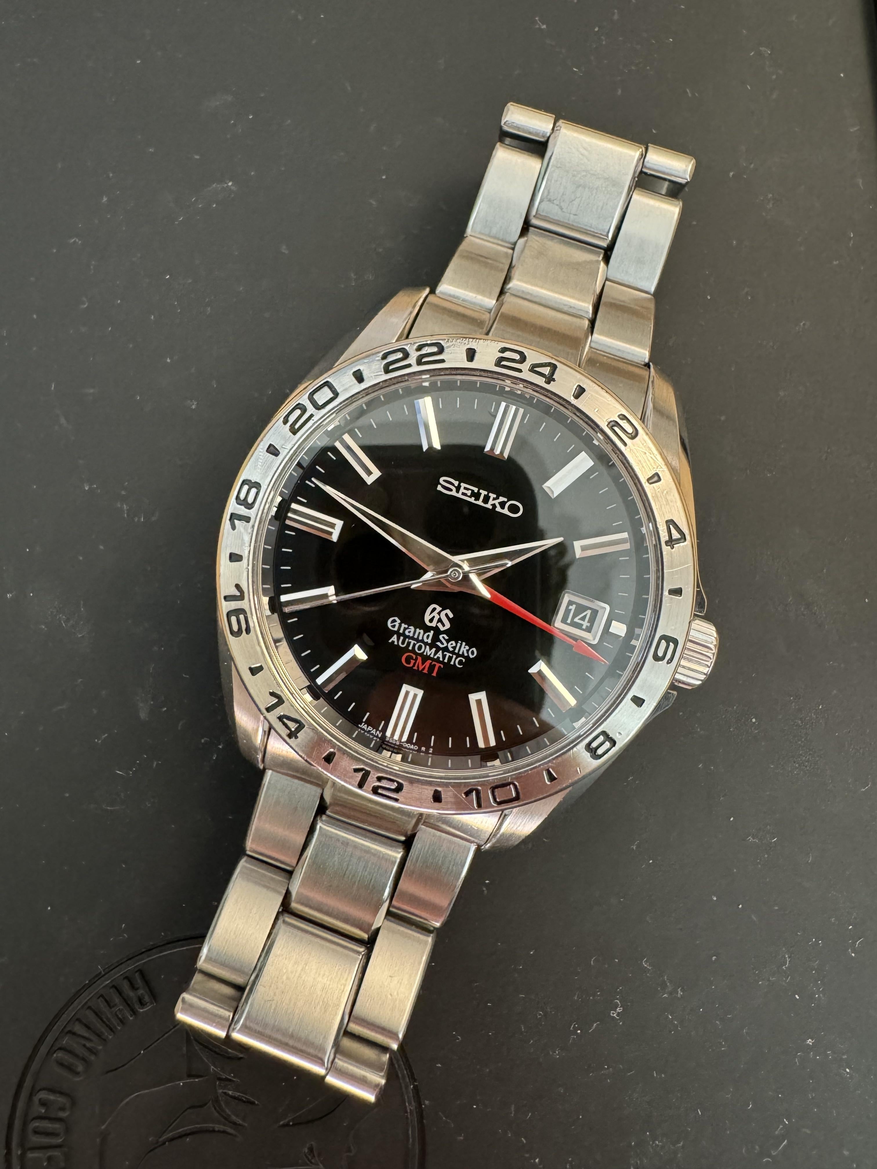 Grand seiko gmt clearance sbgm001