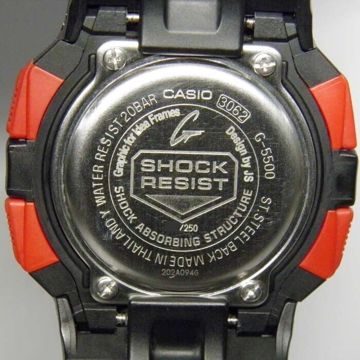 CASIO G-SHOCK Dead or Love Collaboration G-5500 Men's Digital Watch Used |  WatchCharts Marketplace