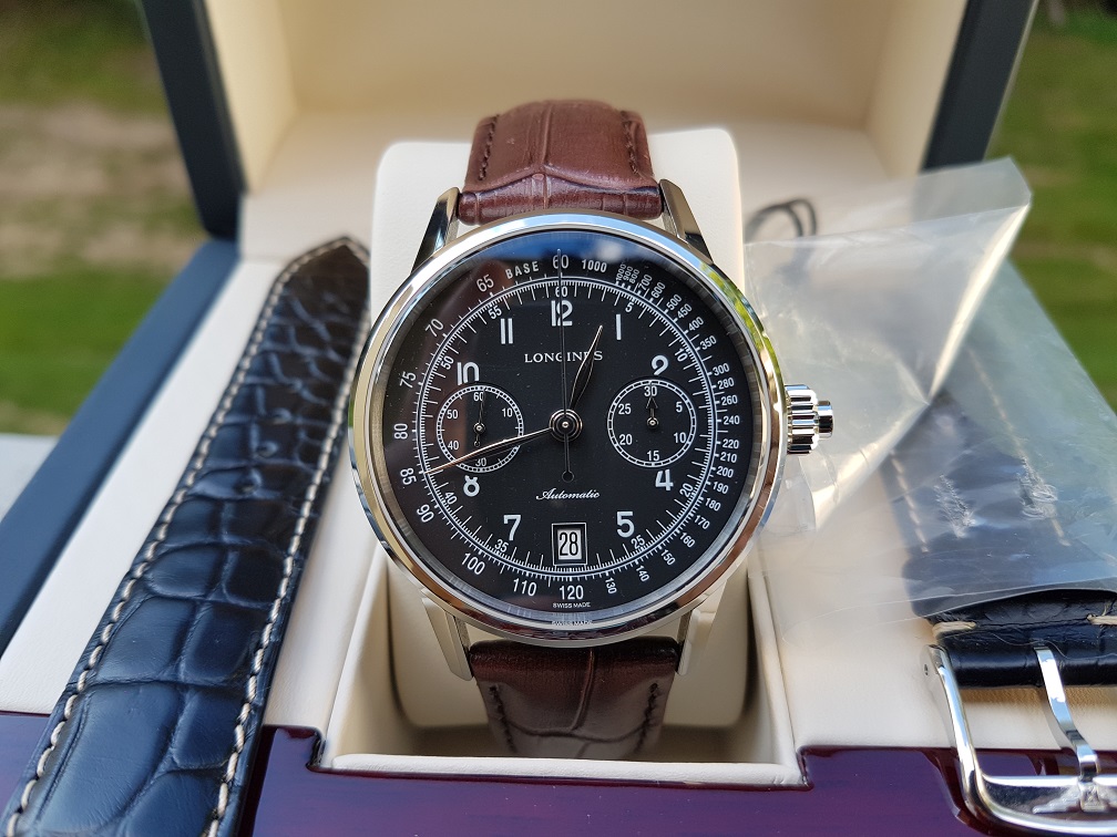 WITHDRAWN Longines Column Wheel Monopusher Chronograph L2.800.4