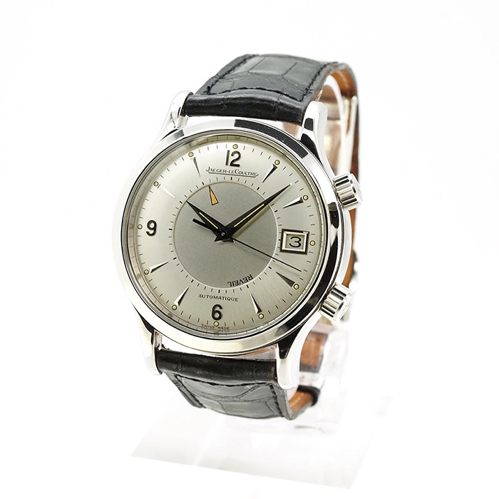 JAEGER LE COULTRE Master memo box reveil 141.840.972 silver dial