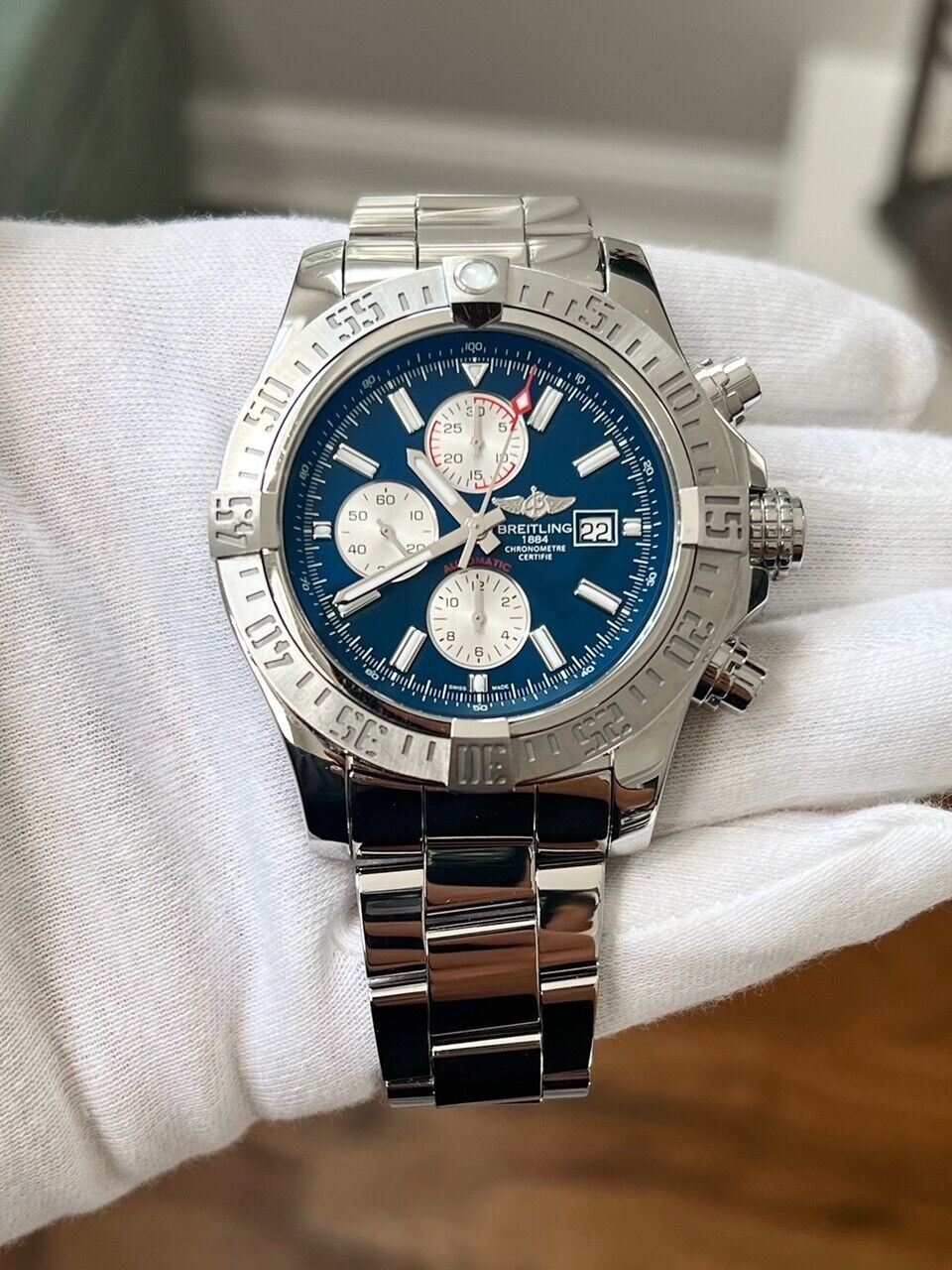 Breitling avenger hot sale 2 blue