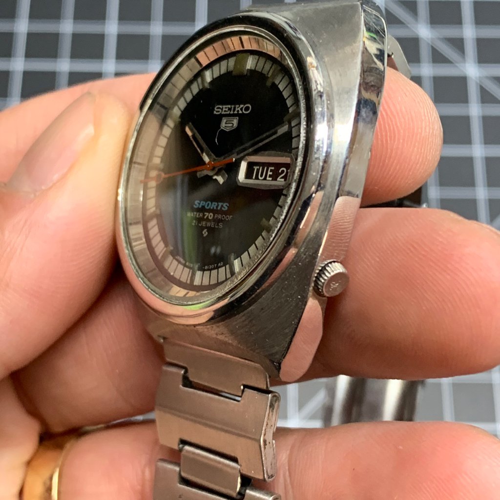 Vintage Seiko 5 Sports 6119-8130 | WatchCharts Marketplace