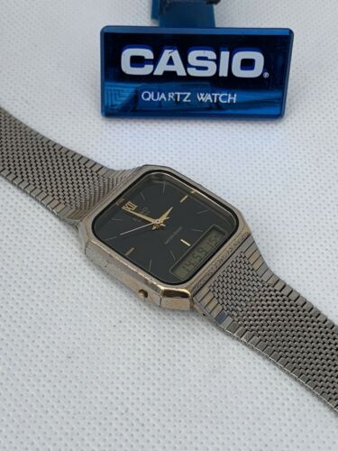CASIO カシオ AQ-431 腕時計 アナデジ CASIO アナデジ AQ-431 - メルカリ