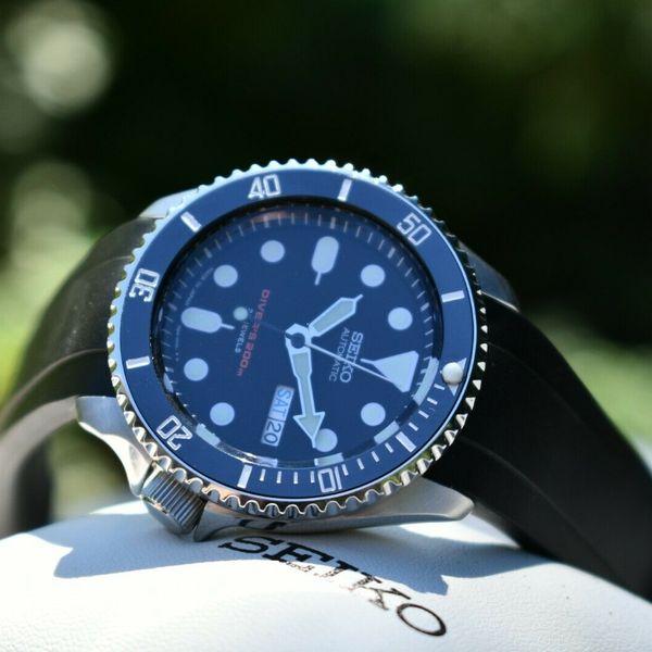 SEIKO SKX007J Long Island Watch Co Ceramic Bezel Mod & Crafter Blue Dive  Strap | WatchCharts