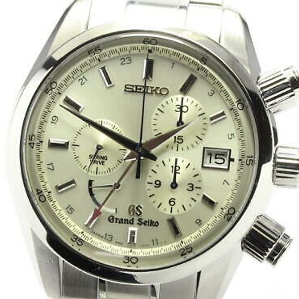 SEIKO Grand Seiko SBGC001 9R86-0AA0 Chronograph Spring drive Men's ...