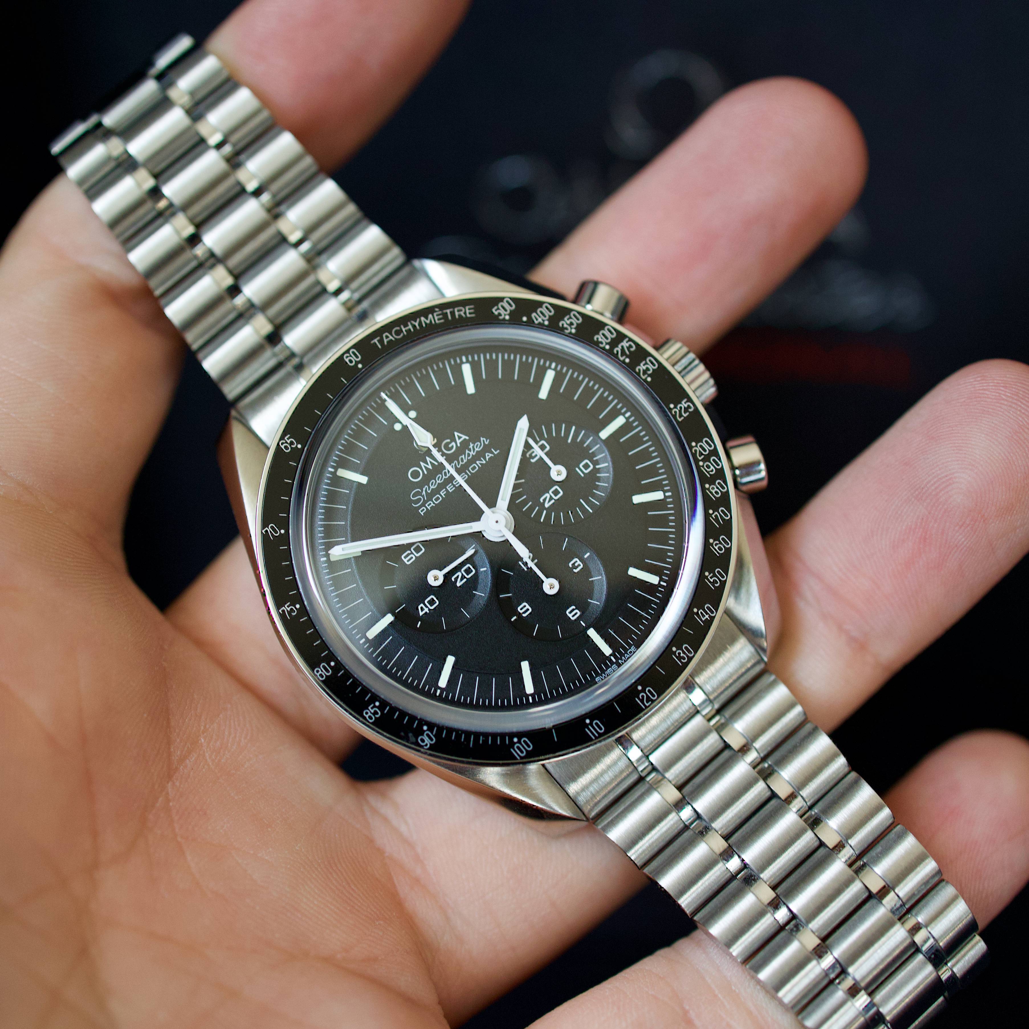 WTS Omega 2022 Speedmaster Full Kit 3861 Sapphire Sandwhich