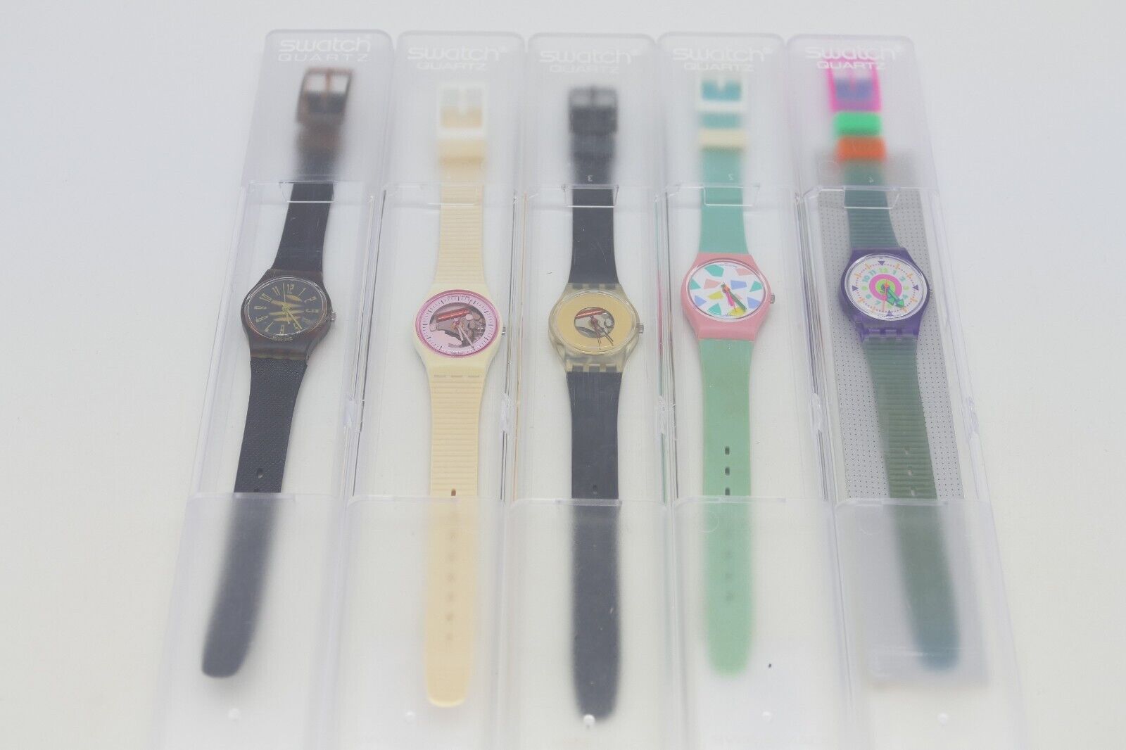 All plastic store watches