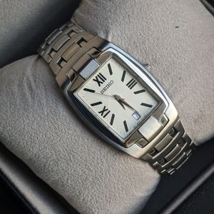 FOSSIL BIG TIC JR-8712 腕時計 Men's Fossil BIG TIC JR-8712 Silver Tone Quartz Watch Parts