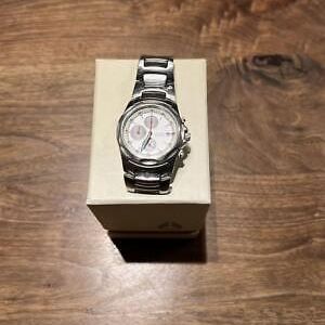 Nixon Super Rover Chronograph Silver White Analog Men