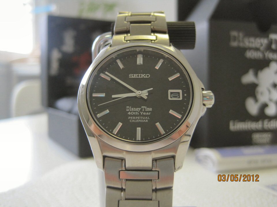 FS: Seiko Perpetual Calendar Disney Time 40th Year Limited Edition