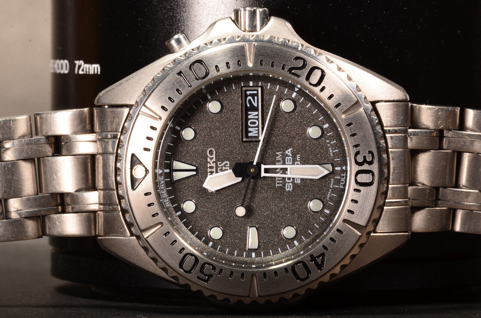 セイコー AGS スキューバ SBBW049 SBBW049] AGS Grey Ghost : r/Seiko