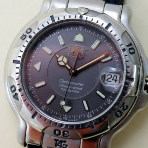 TAG HEUER 6000 series WH5112-K1 Date gray Dial Automatic TAG HEUER 6000 series WH5112-K1 Date gray Dial Automatic