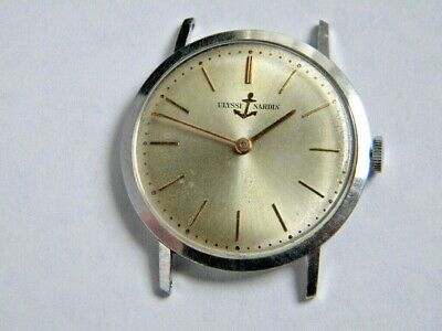 ULYSSE NARDIN VINTAGE CLASSIC S.STEEL CAL N00 ORIGINAL DIAL 33MM