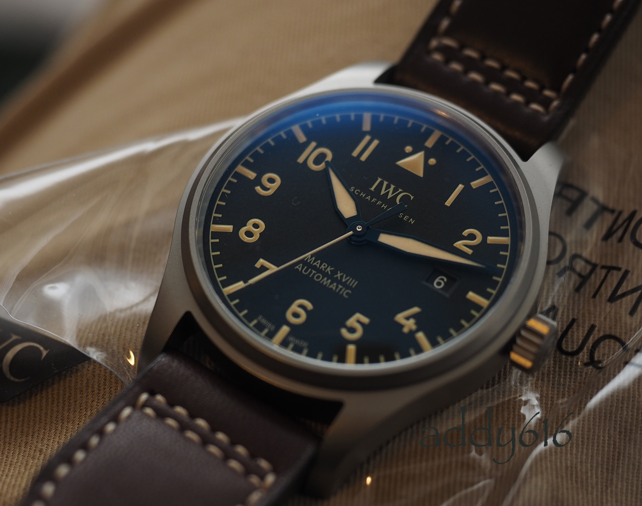 iwc pilot heritage mark xviii