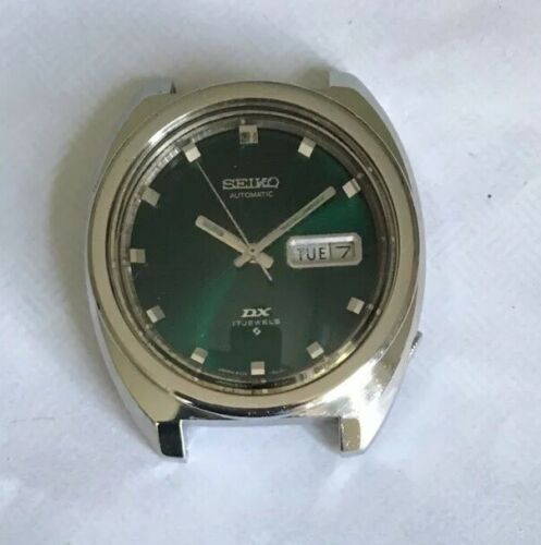 Vintage Seiko 6106-8207 DX Green Dial Used | WatchCharts Marketplace