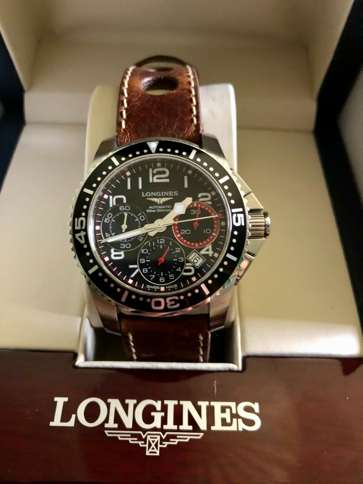 Longines Hydroconquest Automatic Chronograph 41mm Watch | WatchCharts